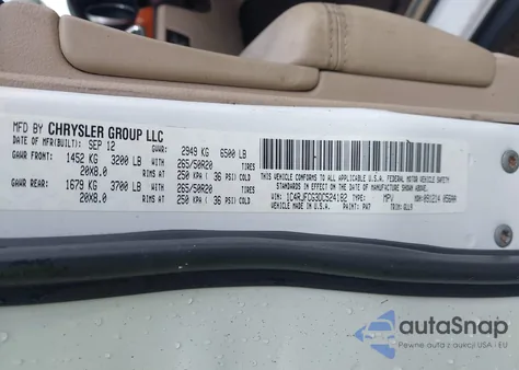 2013 Jeep Grand Cherokee Overland from USA, damaged, VIN 1C4RJFCG3DC524182